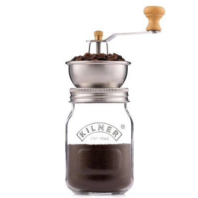 Kilner Coffee Grinder Set, Manual Grinder With Glass Storage Jar 3 Kilner Coffee Grinder Set, Manual Grinder With Glass Storage Jar