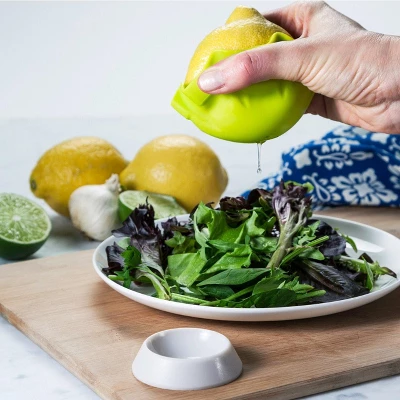 Hutzler Lemon / Lime Citrus Squeezer With Stand, Silicone Hand Juicer- Easy Mess-Free Squeezing For Table Serving 5 Hutzler Lemon / Lime Citrus Squeezer With Stand, Silicone Hand Juicer- Easy Mess-Free Squeezing For Table Serving - Image 3