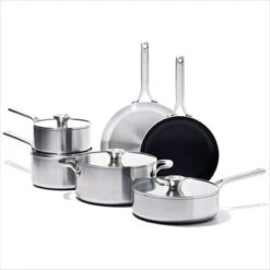 OXO 10pc Mira Tri-Ply Stainless Steel Cookware Set Silver: Dishwasher-Safe, Gas & Induction Compatible, UPC 885837031089 15 OXO 10pc Mira Tri-Ply Stainless Steel Cookware Set Silver: Dishwasher-Safe, Gas & Induction Compatible, UPC 885837031089 -Target KitchenAid GUEST c70deef0 45f1 4012 aec2 b0c208fa4f1f