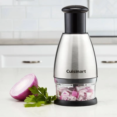 Cuisinart Silver Push Chopper: Stainless Steel Manual Food & Vegetable Chopper, Dishwasher-Safe, 4-Piece Set 10 Cuisinart Silver Push Chopper: Stainless Steel Manual Food & Vegetable Chopper, Dishwasher-Safe, 4-Piece Set - Image 8