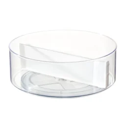 IDesign Divided 9.5-inch Lazy Susan For Kitchen Storage - Clear/White -Target KitchenAid GUEST c855af23 5283 4b6f a590 e29050f1db6b