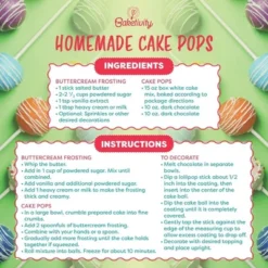 Cake Pop Stand By Baketivity | Lollipop Stand Cake Pop Holder | Plastic CakePopsical Stand | Cake Stand Set – No Cake Pop Mold Needed -Target KitchenAid GUEST c8ba35bd 5e51 4a83 80ce 66829ab624c1
