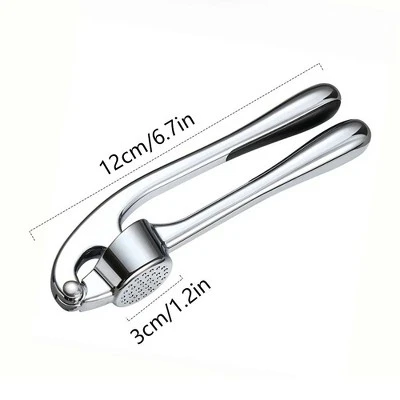 MOVSSOU Garlic Press Mincer Ginger Squeezer, Easy To Clean 3 MOVSSOU Garlic Press Mincer Ginger Squeezer, Easy To Clean