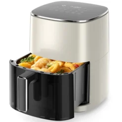 GreenEver Air Fryer 6 Quart Capacity With Window Square Air Fryer 12-in-1 Air Fry, Roast, Reheat, Dehydrate, Bake, Steam With 400F -Target KitchenAid GUEST c9318f9a 3d85 450f 8855 9f534b840160