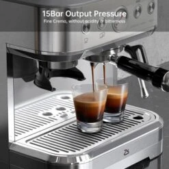15 Bar Semi-Automatic Espresso Machine Coffee Maker With Grinder & Milk Steamer 14 15 Bar Semi-Automatic Espresso Machine Coffee Maker With Grinder & Milk Steamer -Target KitchenAid GUEST c9612ea2 7c11 4f63 bb2f af33f2fe7443