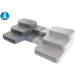 5 Star Super Deals 2 Non Slip 3 Tier Expandable Spice Rack Step Shelf Organizer - Shelf Extends 16.5" To 24.5" For Kitchen, Refrigerator, Pantry 13 5 Star Super Deals 2 Non Slip 3 Tier Expandable Spice Rack Step Shelf Organizer - Shelf Extends 16.5" To 24.5" For Kitchen, Refrigerator, Pantry -Target KitchenAid GUEST c99a13ae 26bd 4fe7 bcf8 23e8c0b9ac79