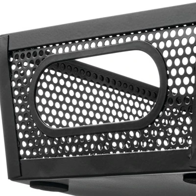 Perforated Metal Storage Bin With Handles 5 Perforated Metal Storage Bin With Handles - Image 3