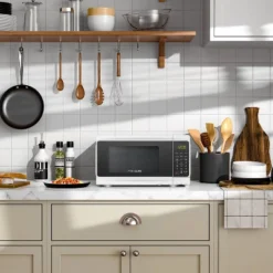 Frigidaire 700W 0.7CF Countertop Microwave Oven White: 10 Speeds, 6 Programs, ETL Listed, 1-Year Warranty 9 Frigidaire 700W 0.7CF Countertop Microwave Oven White: 10 Speeds, 6 Programs, ETL Listed, 1-Year Warranty -Target KitchenAid GUEST cb0b8558 c447 4750 b746 89b17d584e72