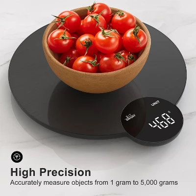 Ultrean 1g/0.1oz Precision Food Scale, HD LED Display Digital Kitchen Scale, Stainless Steel, 11lb Capacity For Cooking Baking 3 Ultrean 1g/0.1oz Precision Food Scale, HD LED Display Digital Kitchen Scale, Stainless Steel, 11lb Capacity For Cooking Baking