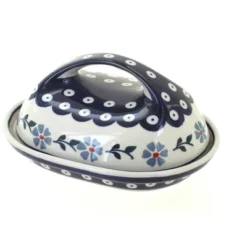 Blue Rose Polish Pottery M077 Manufaktura Butter Dish -Target KitchenAid GUEST cbcdffcb 4fce 40a5 a873 9232ef133631