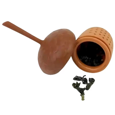 Kitcheniva Food Grade Silicone Pine Cone Tea Infuser 4 Kitcheniva Food Grade Silicone Pine Cone Tea Infuser - Image 2