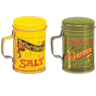 Collections Etc Unique Nostalgia Salt And Pepper Shaker Set Green 4 Collections Etc Unique Nostalgia Salt And Pepper Shaker Set Green - Image 2