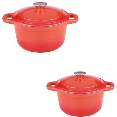 BergHOFF Neo 4Pc Cast Iron Cookware Set, 3Qt Covered Dutch Oven & 7Qt Covered Stockpot 11 BergHOFF Neo 4Pc Cast Iron Cookware Set, 3Qt Covered Dutch Oven & 7Qt Covered Stockpot - Image 9