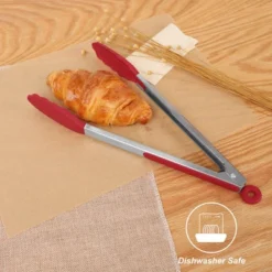 Stainless Steel Kitchen Tongs Silicone Tipped BBQ Cooking Tongs -Target KitchenAid GUEST cc688946 c543 4f4c b922 d782d21ac5fd