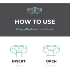 The Grip Jar Opener | Original Under Cabinet Jar Lid & Bottle Opener 11 The Grip Jar Opener | Original Under Cabinet Jar Lid & Bottle Opener -Target KitchenAid GUEST cc848cd9 87eb 42b3 9115 c99648aab933