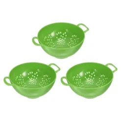 Unique Bargains Vegetable Fruit Kitchen Drain Sieve Plastic Colander 3 Pcs 16 Unique Bargains Vegetable Fruit Kitchen Drain Sieve Plastic Colander 3 Pcs -Target KitchenAid GUEST cc910b9e 0e80 4d84 a22b f777cd3b8215