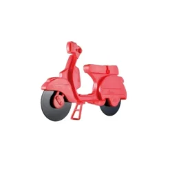 KB KITCHEN BASICS Pizza Cutter, 9-Inch Retro Scooter Cutter With Stainless Steel Wheels, Italian-Inspired Fun & Creative For Kids (Red) -Target KitchenAid GUEST cd2a890c 9432 4e61 b867 badeb5375801