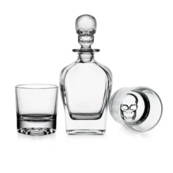 3pc Crystal Skull Decanter And Double Old-Fashion Set - Godinger Silver -Target KitchenAid GUEST cd56b356 c49a 4eae 8cb5 1d98d56394bc