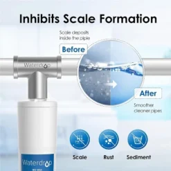 Waterdrop AP431 AP430SS Whole House Scale Inhibitor Filter, Heater Softener System, Prevent Scale Build Up On Hot Water Heaters, Pipes And Boilers -Target KitchenAid GUEST cd9ed16b 9dbf 4ff4 b721 19282920e08c