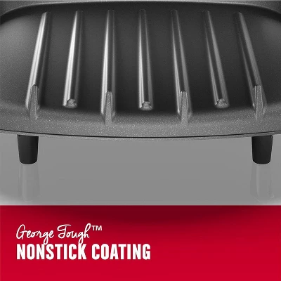 George Foreman GR10B 2-Serving Classic Plate Electric Indoor Grill And Panini Press, Black 6 George Foreman GR10B 2-Serving Classic Plate Electric Indoor Grill And Panini Press, Black - Image 4