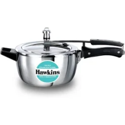 Hawkins 3.5L Triply Stainless Steel Pressure Cooker Inner Lid Cooker: Cool Touch Handle, 1-Year Warranty, Hand Wash -Target KitchenAid GUEST cdc53cad 2654 40f8 beee 314e300e4ff3