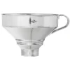 Kuchenprofi Funnel With Mesh Filter, Stainless Steel, 5-Inch Diameter
