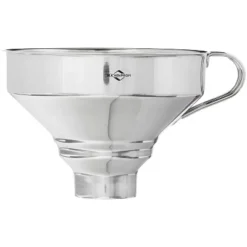 Kuchenprofi Funnel With Mesh Filter, Stainless Steel, 5-Inch Diameter