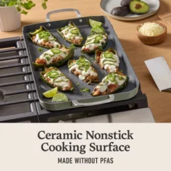 Calphalon Ceramic Double Griddle Silver Ash: Nonstick Double Burner Griddle Pan, Dishwasher-Safe, Anodized Aluminum 9 Calphalon Ceramic Double Griddle Silver Ash: Nonstick Double Burner Griddle Pan, Dishwasher-Safe, Anodized Aluminum -Target KitchenAid GUEST cdefa693 aba5 4f2a 998e c726c7a47d38
