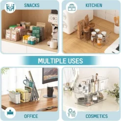 Tree City Clear Pantry Organizer Bins With Removable Dividers - Stackable Kitchen & Fridge Storage Containers 13 Tree City Clear Pantry Organizer Bins With Removable Dividers - Stackable Kitchen & Fridge Storage Containers -Target KitchenAid GUEST ce6a51ba 4e3f 4acb 967f 11ac6b2a52ec