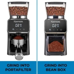 Kenmore Digital Conical Burr Coffee Grinder With 30 Grind Sizes -Target KitchenAid GUEST ce71c6b1 adc4 4b0b 94ae 66e9afc2fc48