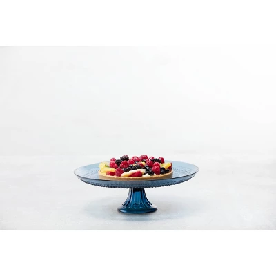 Fortessa Tableware Solutions 13" Jupiter Cornflower Cake Stand And Dome Set 5 Fortessa Tableware Solutions 13" Jupiter Cornflower Cake Stand And Dome Set - Image 3