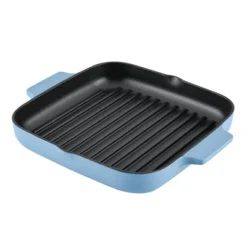KitchenAid 11" Enameled Cast Iron Square Grill And Roasting Pan - Blue Velvet -Target KitchenAid GUEST cf55152f d9d5 4d7c 8607 531e5c390a8d
