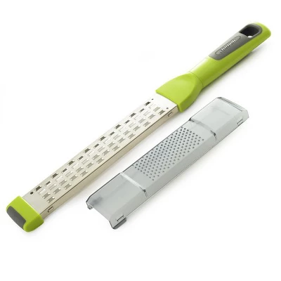 Norpro Dual Grater Zester With Storage Cover, Green 8 Norpro Dual Grater Zester With Storage Cover, Green - Image 6