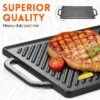 Attop Cast Iron Reversible Grill Griddle,Double Sided Grill Pan Perfect For Gas Grills And Stove Tops 2 Attop Cast Iron Reversible Grill Griddle,Double Sided Grill Pan Perfect For Gas Grills And Stove Tops -Target KitchenAid GUEST d044dad6 2fb5 46bc 9f2d 8afff4f8219d
