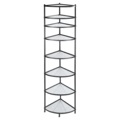 Unique Bargains 8-Tier Cookware Stand Corner Pots Kettles Shelf Rack Black 1 Pc -Target KitchenAid GUEST d046d79b 3d10 4f1b 8eca 22da9613c063