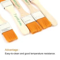 Unique Bargains Baking Bakeware Bread Cook Pastry Oil Cream BBQ Basting Brush 5 Pcs 9 Unique Bargains Baking Bakeware Bread Cook Pastry Oil Cream BBQ Basting Brush 5 Pcs -Target KitchenAid GUEST d0636a80 b6f2 4a72 b6c4 44d7c8341996