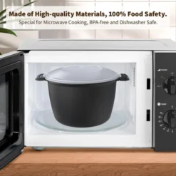 Itopfox Professional Large Microwave Cookware, Rice Cooker & Steamer For Vegetables, Safe Mixing & Serving Bowls, Food Storage Container, BPA Free 9 Itopfox Professional Large Microwave Cookware, Rice Cooker & Steamer For Vegetables, Safe Mixing & Serving Bowls, Food Storage Container, BPA Free -Target KitchenAid GUEST d0a41ba9 7774 4e3c b18f f8111b3fcc26