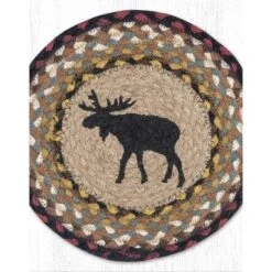 Earth Rugs Black Moose Round Braided Jute Trivet – Hand-Stenciled 10"x10" Rustic Hot Pad 6 Earth Rugs Black Moose Round Braided Jute Trivet – Hand-Stenciled 10"x10" Rustic Hot Pad -Target KitchenAid GUEST d0bd75e2 de37 4a0f ad20 cb54a9788ec1