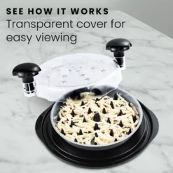 HOM Chicken Shredder With Transparent Cover, Ergonomic Handles & Anti-Slip Base - Easy Cleaning, Brush Included (2-pack, Black) -Target KitchenAid GUEST d0e83af1 c6e2 4d21 9e7d d97bb313f184