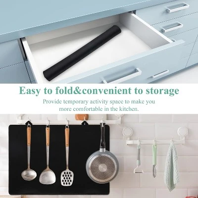 Thickened Rubber Protective Pad, Induction Cooker Cooktop Protector Pad, Mats For Kitchen Counter (72.5 X 52cm) 6 Thickened Rubber Protective Pad, Induction Cooker Cooktop Protector Pad, Mats For Kitchen Counter (72.5 X 52cm) - Image 4