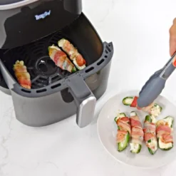 Total Chef Digital Air Fryer 5 Qt 8 Cooking Presets Touch Controls: Black, 1300W, Grill & Bake, Dishwasher-Safe Parts 15 Total Chef Digital Air Fryer 5 Qt 8 Cooking Presets Touch Controls: Black, 1300W, Grill & Bake, Dishwasher-Safe Parts -Target KitchenAid GUEST d11bb2cd c125 4665 812f eba6dc2de783