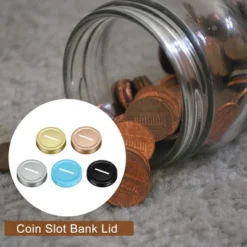Unique Bargains Canning Jars Cover Regular Mouth Tin Plate Caps Inserts Coin Slot Bank Lids 2.76" Multicolored -Target KitchenAid GUEST d13469b8 c0b5 4aa9 9d1b b1a942b1b28e