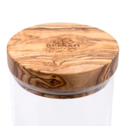 Berard Glass Storage Jar With Olive Wood Lid, 50-ounce -Target KitchenAid GUEST d13ff129 e105 4d7a a45e e76d0bd5db2f
