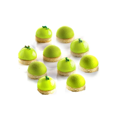 Silikomart Silicone Bakeware Half-Sphere .68 Oz, 1.57" Dia. X .79" Deep, 15 Cavities 4 Silikomart Silicone Bakeware Half-Sphere .68 Oz, 1.57" Dia. X .79" Deep, 15 Cavities - Image 2