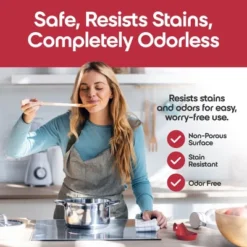 Omniware Simsbury Spoon Rest - Stoneware Kitchen Spoon Holder, Heat-Resistant With Lead-Free Glaze, 8.25” With Arched Handle, Dishwasher Safe (Red) -Target KitchenAid GUEST d1654457 847e 4b10 916b 9c36b42f6696