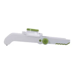 GoodCook Ready Mandoline Slicer: Kitchen Tool, Plastic & Stainless Steel, Hand Wash, Green & Silver