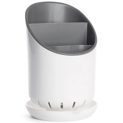 The Lakeside Collection Cutlery Holder With Drip Tray 3 The Lakeside Collection Cutlery Holder With Drip Tray