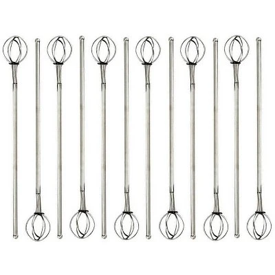Norpro 8" Stainless Steel Cocktail Whisk - Bar Drink Stirring Mixing Stirrer 4 Norpro 8" Stainless Steel Cocktail Whisk - Bar Drink Stirring Mixing Stirrer - Image 2