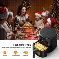 1500W Digital Air Fryer Toaster Oven Combo 5 Quart With 8 Cooking Presets & Visible Cooking Window -Target KitchenAid GUEST d29747ba 514c 4e40 b29e 46fb49307ccf