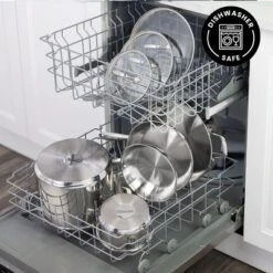 Guy Fieri's Flavortown 10-Piece Stainless Steel Cookware Set - Includes Frying Pans, Saucepans, Saute Pan And Stock Pot 14 Guy Fieri's Flavortown 10-Piece Stainless Steel Cookware Set - Includes Frying Pans, Saucepans, Saute Pan And Stock Pot -Target KitchenAid GUEST d2d3c149 0702 4294 9166 4f69eeb5da2e